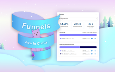 Dit is hoe je een funnel maakt binnen Microsoft Clarity