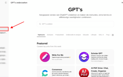 Het verschil tussen ChatGPT en een Custom GPT